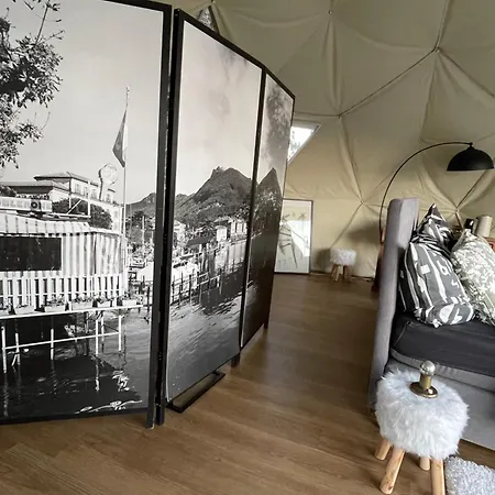 A Jump Into A Dome In Lugano Campismo de Luxo